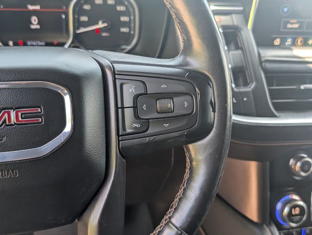2021 GMC Yukon AT4 White at South Houston Nissan