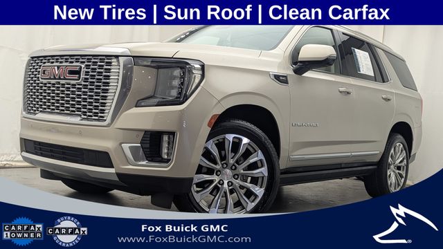 Brown (Pearl Beige Metallic) 2024 GMC Yukon SUV / Crossover Four-Wheel Drive