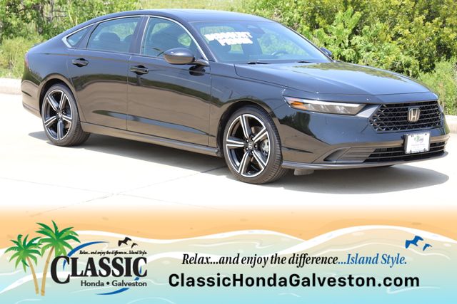 2024 Honda Accord Hybrid Sport Black at DeMontrond Gulf Freeway