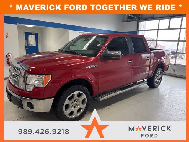 Red Candy Metallic Tinted Clearcoat 2010 Ford F-150 Pickup Truck 6-Speed Automatic