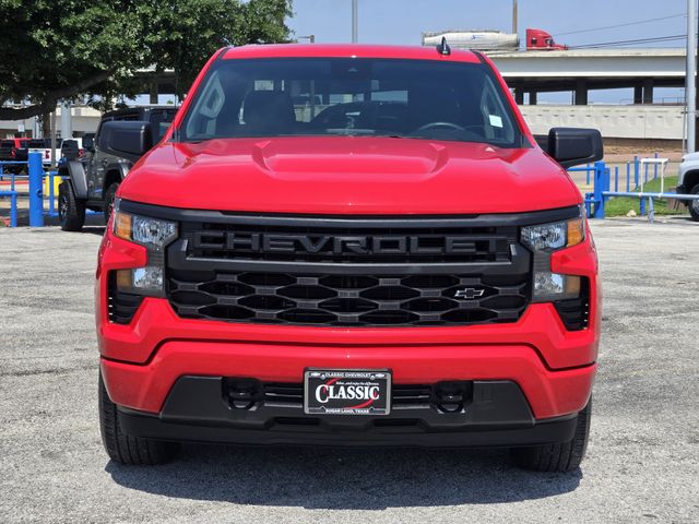 2024 Chevrolet Silverado 1500 Custom Red at DeMontrond Gulf Freeway