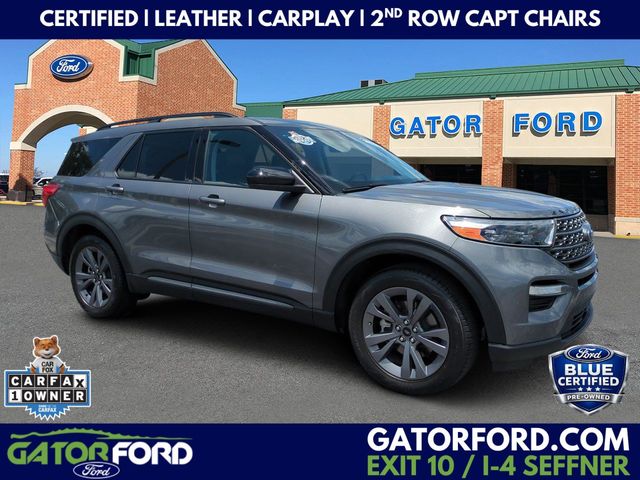 Gray Metallic 2023 Ford Explorer SUV / Crossover Rear-Wheel Drive Automatic