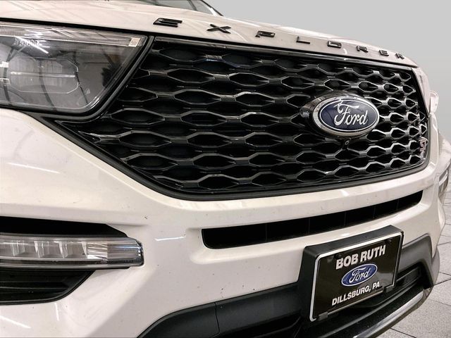 2022 Ford Explorer ST White at Bob Ruth Ford