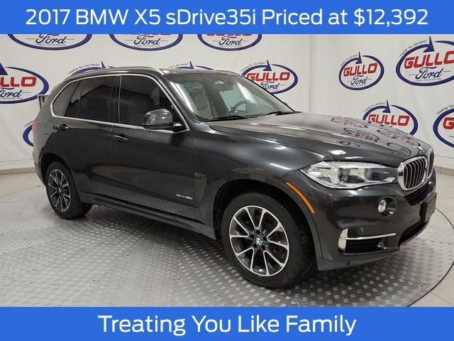 Gray (Dark Graphite) 2017 BMW X5 sDrive35i RWD SUV / Crossover Rear-Wheel Drive 8-Speed Automatic