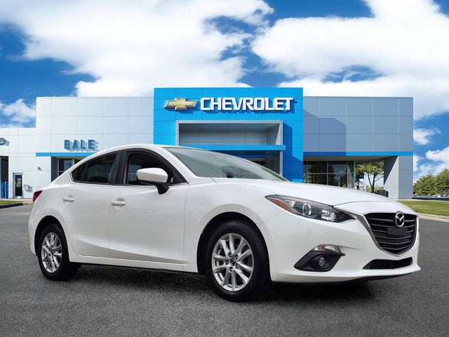 Snowflake White Pearl Mica 2016 Mazda MAZDA3 i Touring Sedan Front-Wheel Drive 6-Speed Automatic