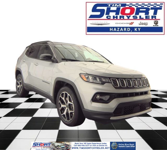Silver Zynith Metallic Clearcoat 2025 Jeep Compass SUV / Crossover Four-Wheel Drive 8-Speed Automatic