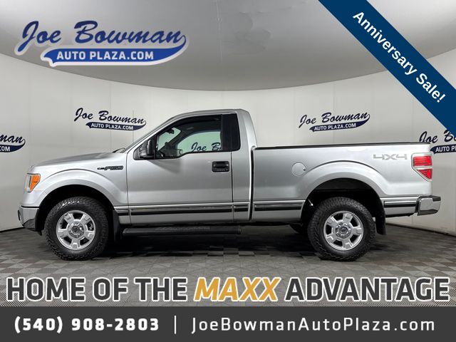 Ingot Silver Metallic 2014 Ford F-150 XLT 4WD Pickup Truck Four-Wheel Drive 6-Speed Automatic