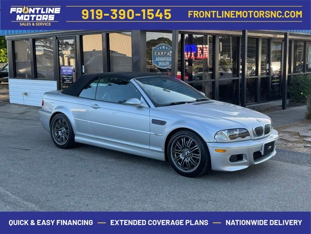 Titanium Silver Metallic 2001 BMW M3 Convertible RWD Convertible Rear-Wheel Drive 6-Speed Manual Overdrive