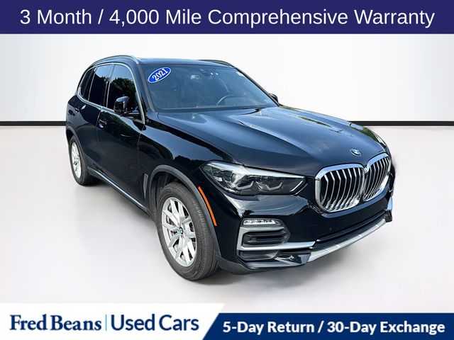 Jet Black 2021 BMW X5 SUV / Crossover All-Wheel Drive 8-Speed Automatic