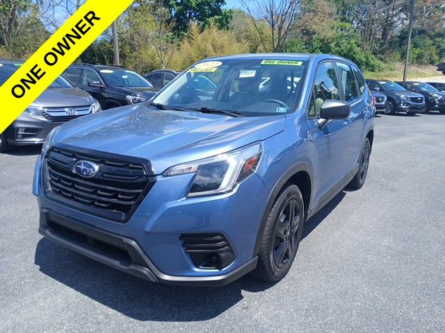 Horizon Blue Pearl 2022 Subaru Forester SUV / Crossover All-Wheel Drive Continuously Variable Transmission