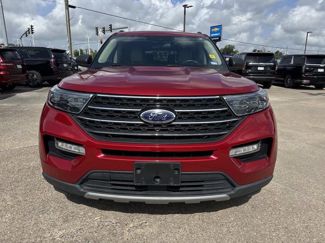 2022 Ford Explorer XLT Red at Toyota of Kenner