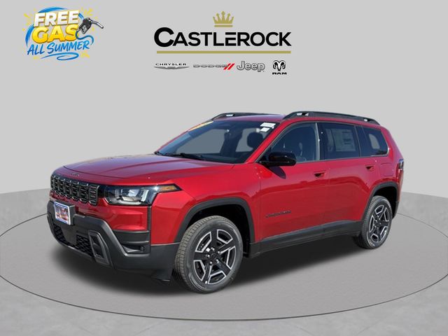 Red Hot Pearlcoat 2026 Jeep Cherokee SUV / Crossover Four-Wheel Drive Continuously Variable Transmission