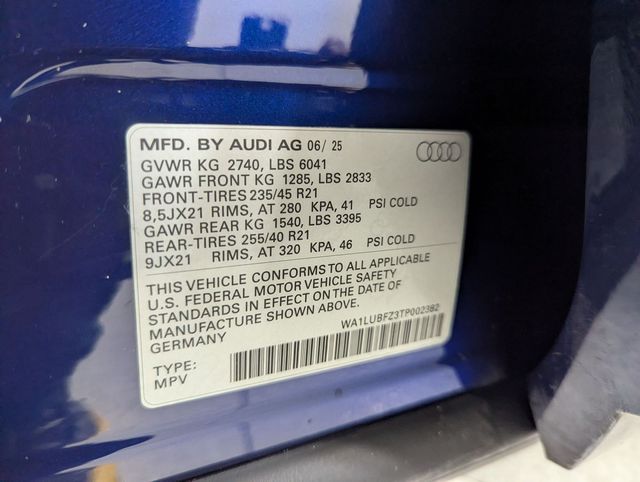 used 2026 Audi Q4 e-tron car, priced at $46,481