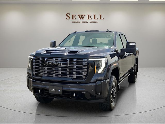 Titanium Rush Metallic 2025 GMC Sierra 2500HD Denali Ultimate Crew Cab 4WD Pickup Truck Four-Wheel Drive Automatic