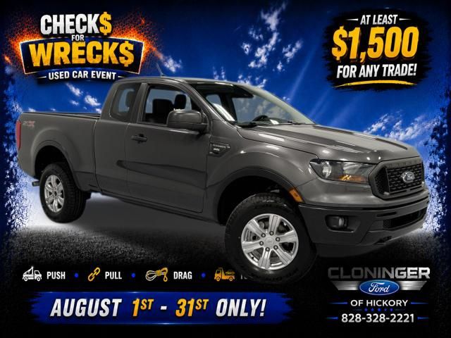Gray (Magnetic) 2019 Ford Ranger Pickup Truck Four-Wheel Drive Automatic