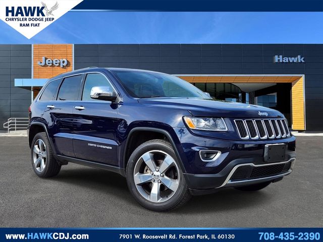 True Blue Pearlcoat 2016 Jeep Grand Cherokee SUV / Crossover Four-Wheel Drive 8-Speed Automatic