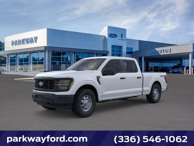Oxford White 2026 Ford F-150 XL SuperCrew 4WD Pickup Truck Four-Wheel Drive Automatic