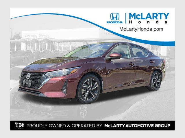 Rosewood Metallic 2025 Nissan Sentra Sedan Front-Wheel Drive Continuously Variable Transmission