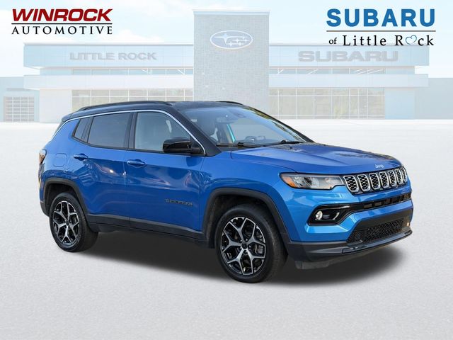 Blue Pearl 2025 Jeep Compass SUV / Crossover Four-Wheel Drive 8-Speed Automatic