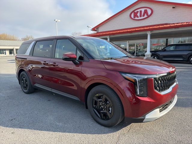 Flare Red 2026 Kia Carnival LXS FWD Minivan Front-Wheel Drive 8-Speed Automatic