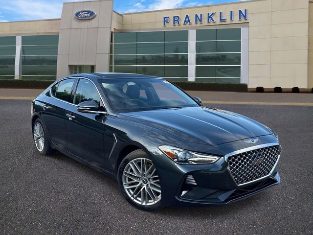 Black Forest Green 2021 Genesis G70 Sedan Rear-Wheel Drive 8-Speed Automatic