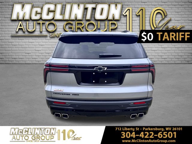 2025 Sterling Gray Metallic Chevrolet Traverse LT AWD SUV