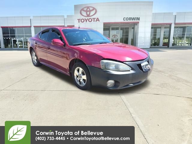 Sport Red Metallic 2005 Pontiac Grand Prix GT Sedan Front-Wheel Drive 4-Speed Automatic Overdrive