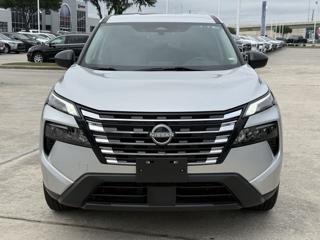 2024 Nissan Rogue S Silver at Central Houston Nissan