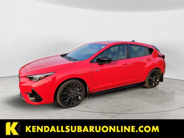 Pure Red 2024 Subaru Impreza Wagon All-Wheel Drive Continuously Variable Transmission