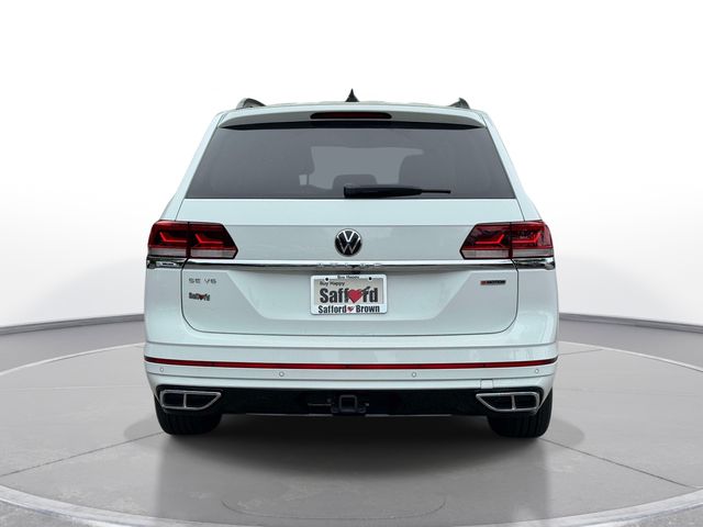 Used 2021 White Volkswagen 3.6L V6 SE w/Technology R-Line image 7
