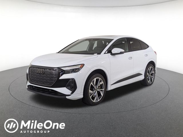 used 2024 Audi Q4 Sportback e-tron car, priced at $29,481
