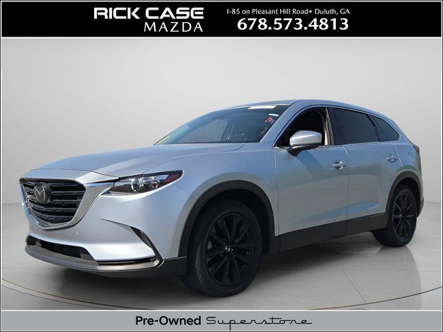 Sonic Silver Metallic 2023 Mazda CX-9 Touring Plus AWD SUV / Crossover All-Wheel Drive 6-Speed Automatic