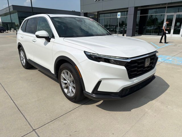Platinum White Pearl 2024 Honda CR-V SUV / Crossover Front-Wheel Drive Continuously Variable Transmission