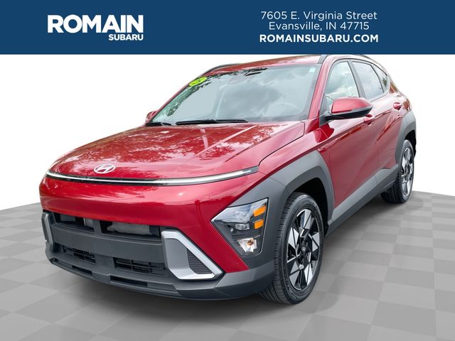 Ultimate Red Metallic 2025 Hyundai Kona SEL FWD SUV / Crossover Front-Wheel Drive Continuously Variable Transmission