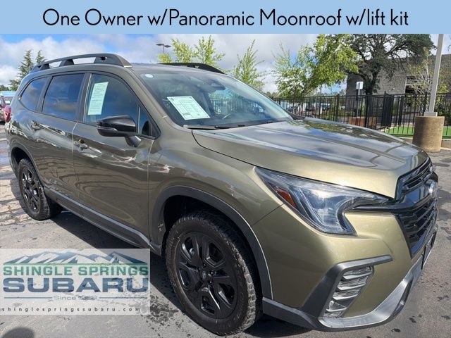 Autumn Green Metallic 2023 Subaru Ascent SUV / Crossover All-Wheel Drive Continuously Variable Transmission