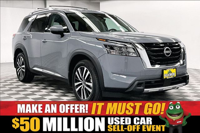Boulder Gray Pearl 2025 Nissan Pathfinder SUV / Crossover Front-Wheel Drive 9-Speed Automatic