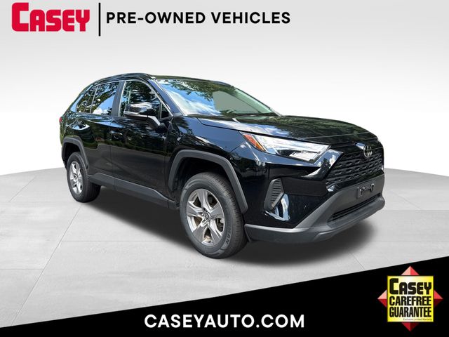 Midnight Black Metallic 2025 Toyota RAV4 SUV / Crossover Front-Wheel Drive 8-Speed Automatic