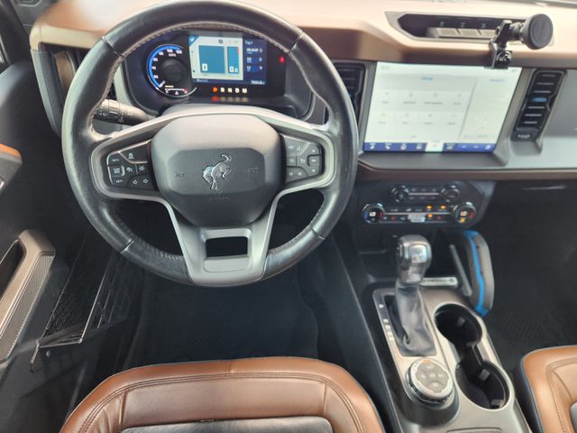 2021 Ford Bronco Outer Banks Blue at DeMontrond Ford