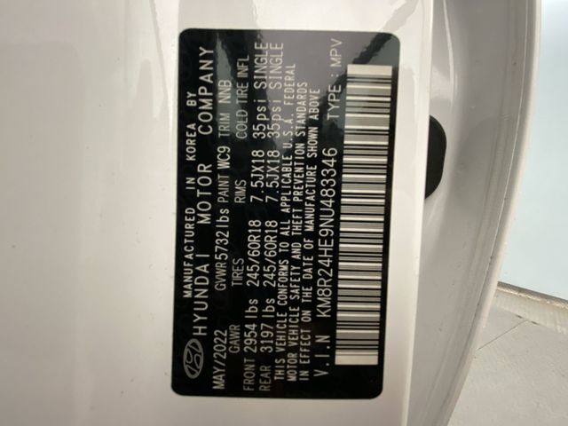 Used 2022 White Hyundai SEL image 28
