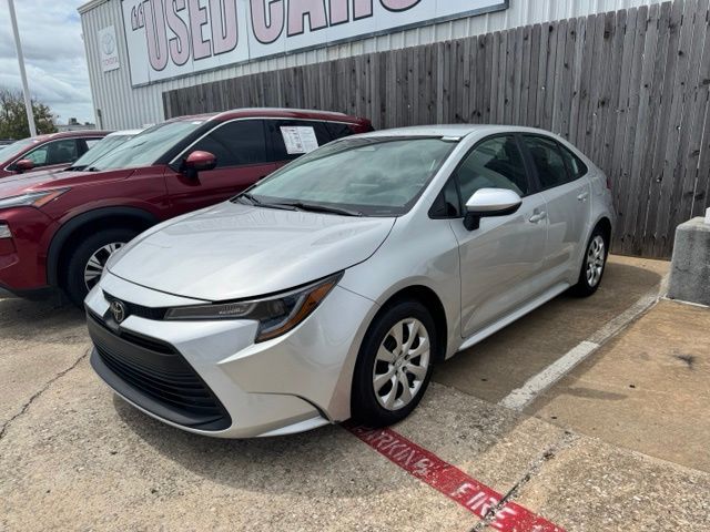 Classic Silver Metallic 2025 Toyota Corolla Sedan Front-Wheel Drive Continuously Variable Transmission