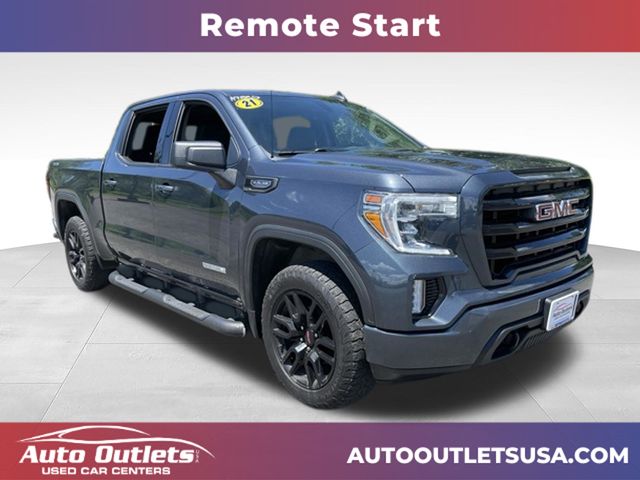 Gray (Dark Sky Metallic) 2021 GMC Sierra 1500 Pickup Truck Four-Wheel Drive 8-Speed Automatic