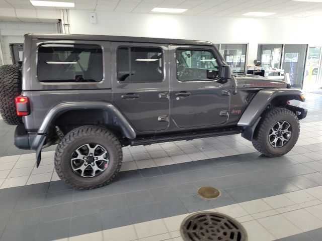 Used 2018 Granite Crystal Metallic Clearcoat Jeep Unlimited Rubicon image 10