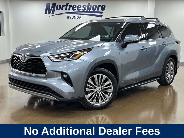 Moon Dust 2024 Toyota Highlander Hybrid Platinum AWD SUV / Crossover All-Wheel Drive Continuously Variable Transmission