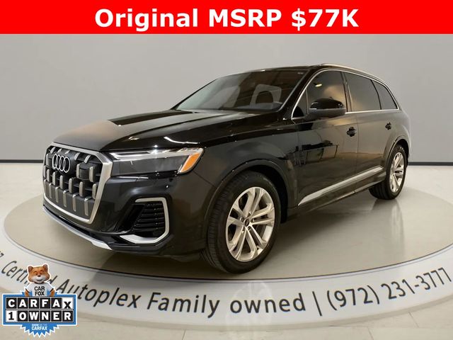 Black Metallic 2026 Audi Q7 SUV / Crossover All-Wheel Drive 8-Speed Automatic