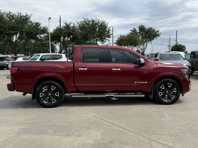2021 Nissan Titan Platinum Reserve Red at Cook Ford