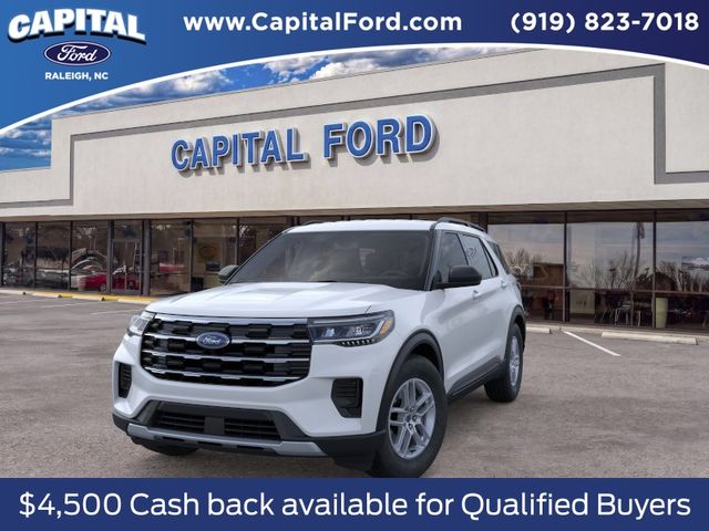 New 2026 Space White Metallic Ford Active image 2