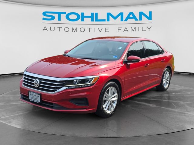 Aurora Red Metallic 2020 Volkswagen Passat Sedan Front-Wheel Drive 6-Speed Automatic