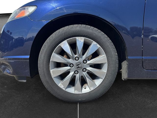 2010 Honda Civic EX - Blue exterior view 9