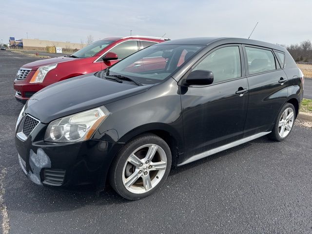 Jet Black Metallic 2010 Pontiac Vibe 2.4L Hatchback Front-Wheel Drive 5-Speed Automatic