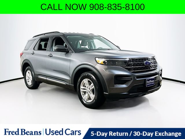 Gray Metallic 2022 Ford Explorer SUV / Crossover All-Wheel Drive Automatic